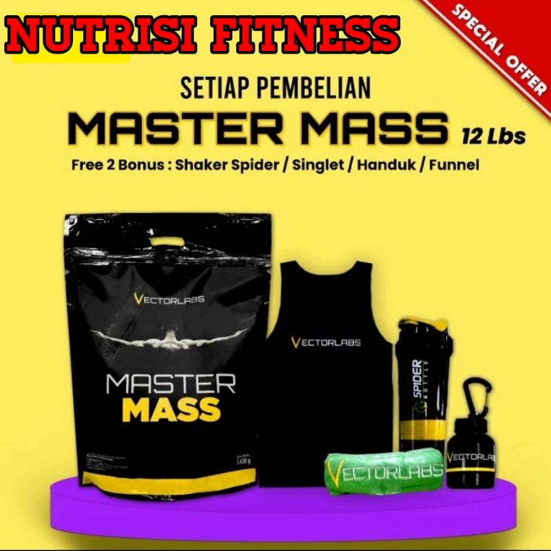 Vectorlabs MASTERMASS 12 Lbs Master Mass 12 lbs Susu Gainer Murah Di Surabaya Sidoarjo