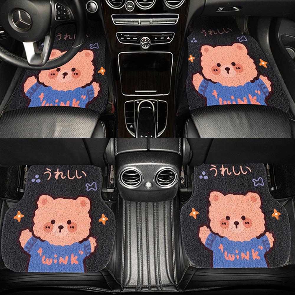 Bantalan pedal Mobil Bentuk Kartun Babi Lucu