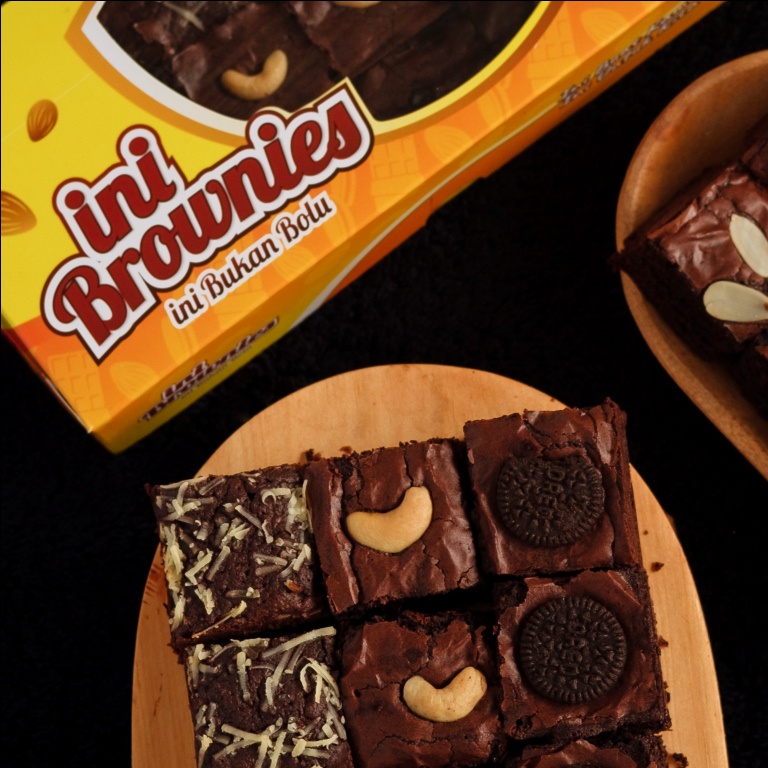 

PAKET IniBrownies | Ini Bukan Bolu | Fudgy 18 x 6 box