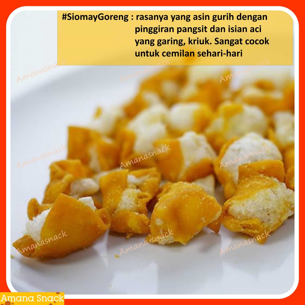 Toping SIOMAY GORENG - Tangerang Selatan - Kriuk Asin Gurih Cemilan Best Seller Amanasnack boci