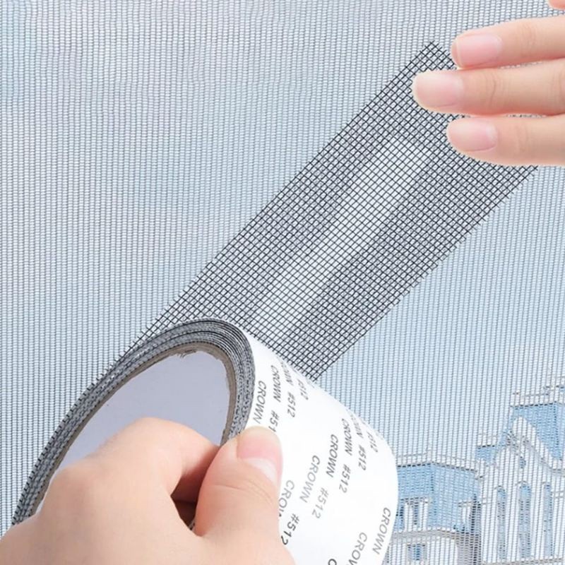 Lakban Tape Penambal Kawat Nyamuk -Lakban Penambal Lubang Kawat Nyamuk