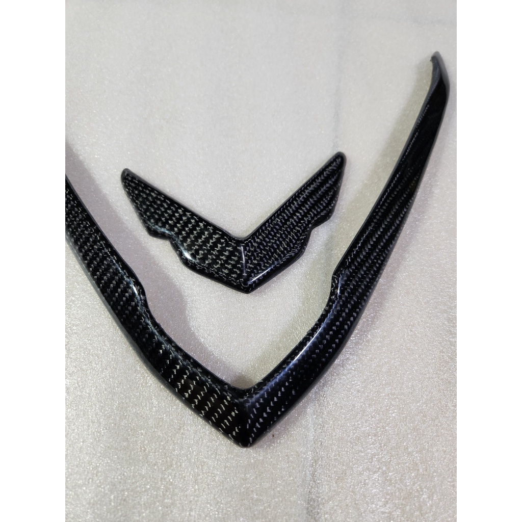 Garnish Front Vario 125 150 Led Old CARBON KEVLAR