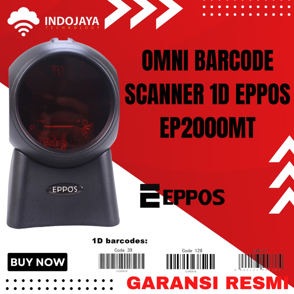 Omni Barcode Scanner 1D EPPOS EP2000MT.