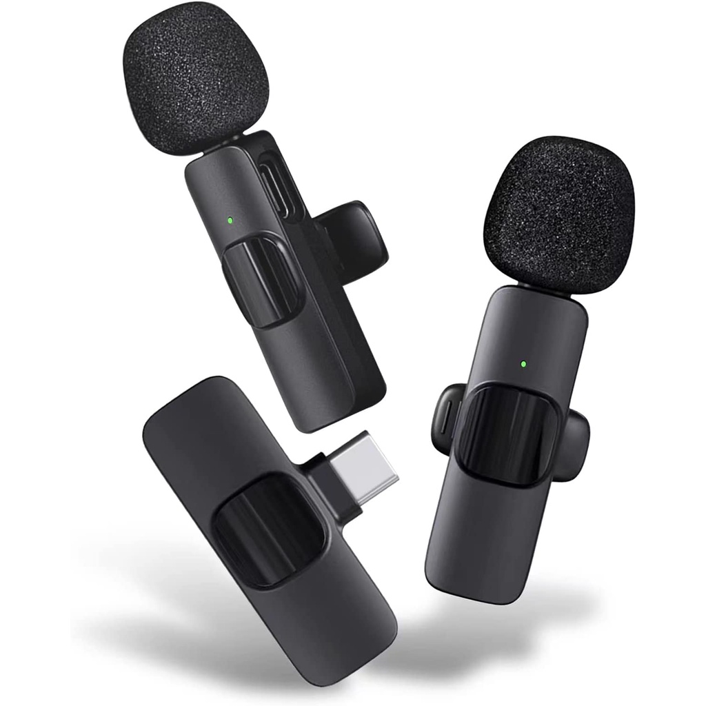 xqxm original Mic clip on wireless 2.4GHZ Lavalier Plug and Play Live Streaming Podcast Vlogging gamer youtuber content production