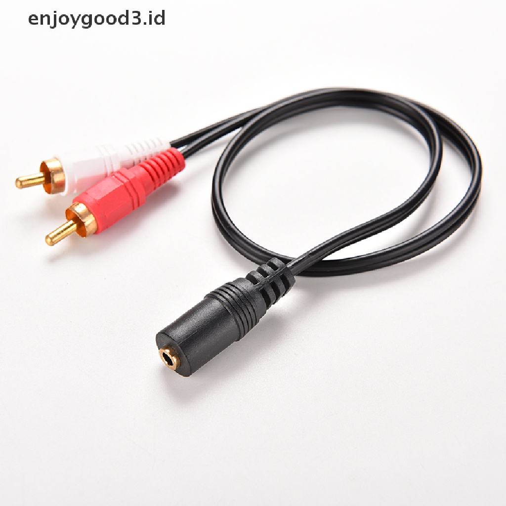 Adapter Konektor Jack Audio 3.5mm Female Ke 3.5mm Female F / F Stereo Untuk Headphone