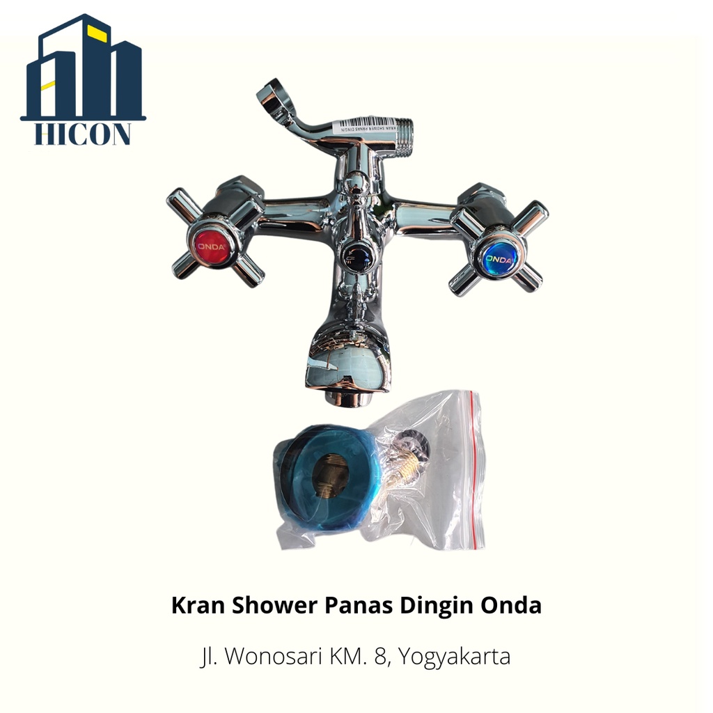 Kran Shower Air Panas dan Dingin Onda