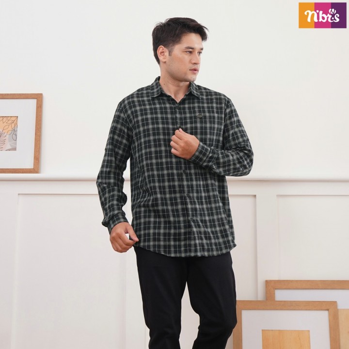 Kemeja Flanel Nibras BUSY 002 Terbaru 2023