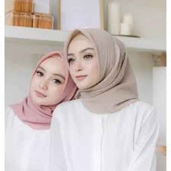 Square Bella Pollycotton Premium Part 1 Hijab High Quality Murah Nyaman dipakai