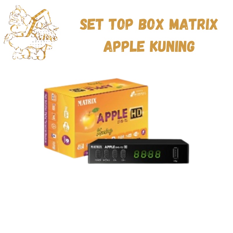 STB FREE BOX MATRIK APPLE TV DIGITAL