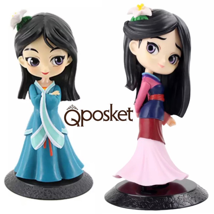 DISNEY Q POSKET PRINCESS MULAN MOULINS QPOSKET ACTION FIGURE