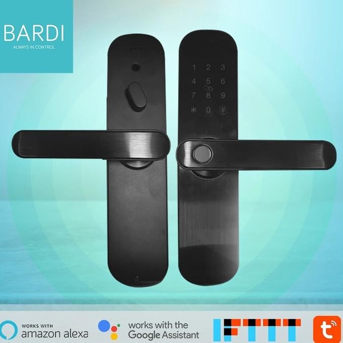

Bardi Smart Home Door Lock Handle RFID-Fingerprint Waterproof IP54