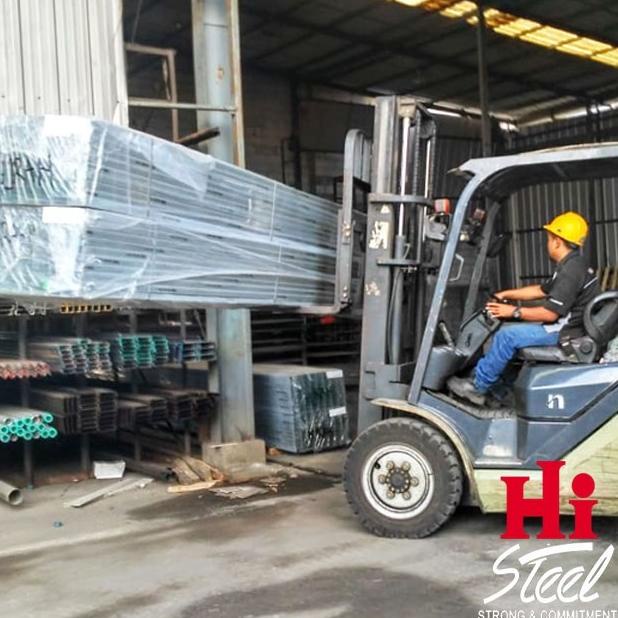 Kaso Baja Ringan 0.75mm / Canal C75 Full / Tiang Kanopi Baja Ringan