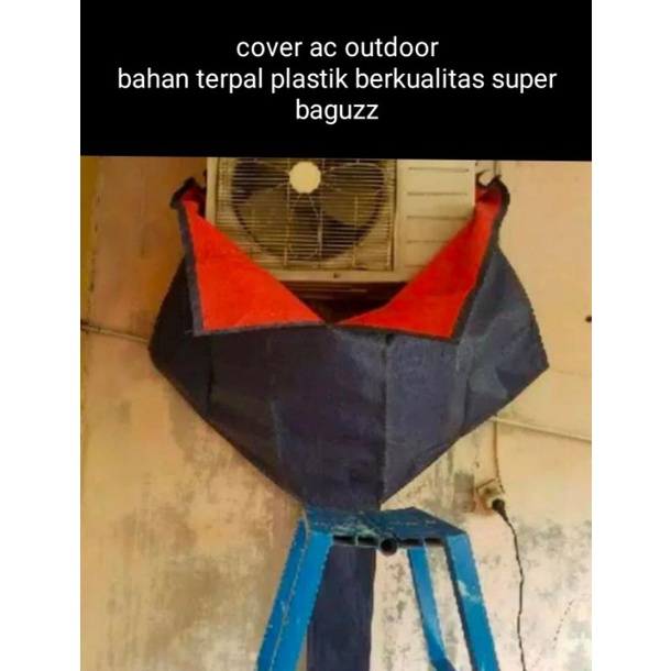 palstik terpal cuci AC Outdoor   cover ac outdoor 1/2pk-2pk