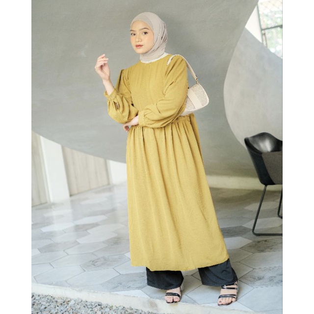 HERMIONE MIDI DRESS / ATASAN WANITA / ATASAN PESTA