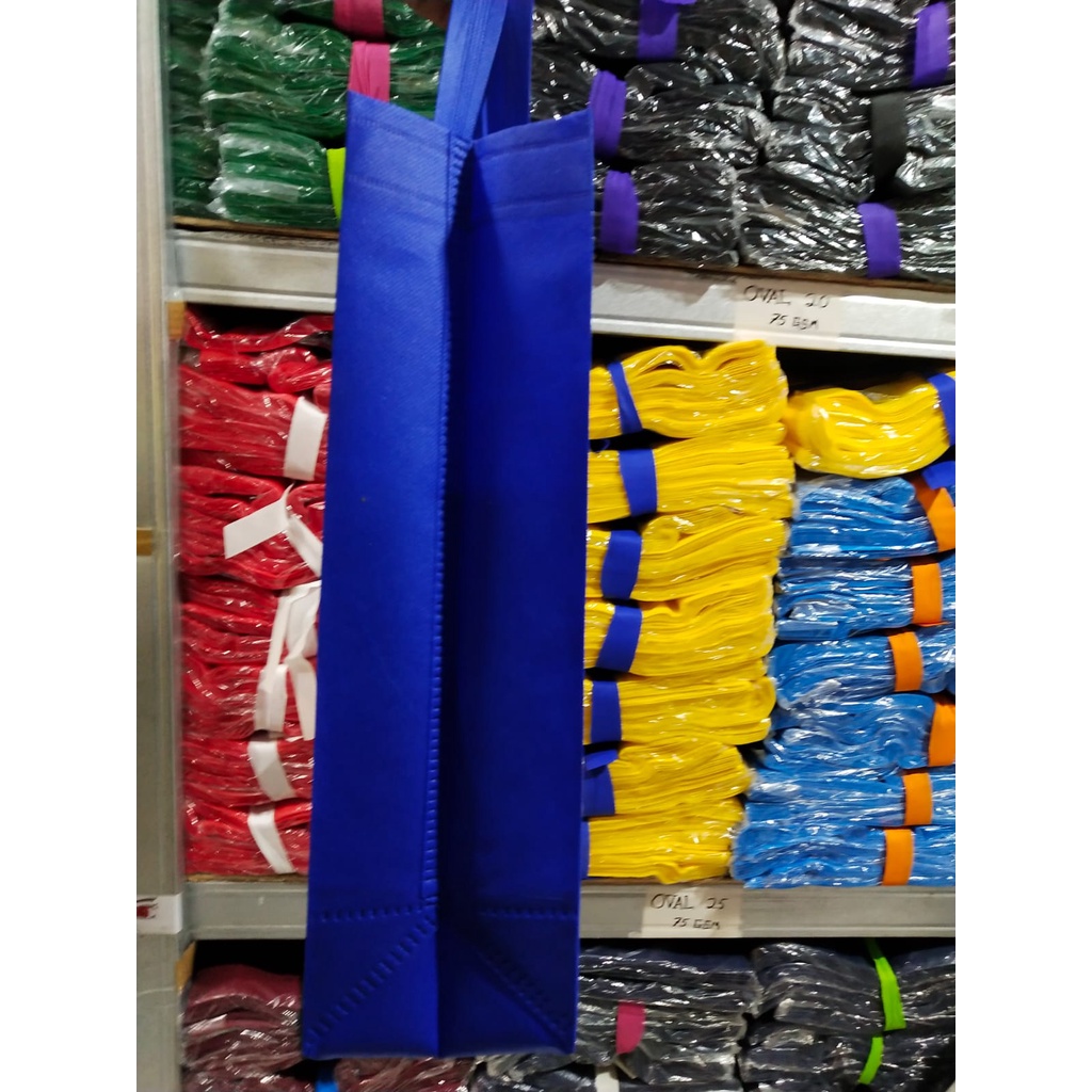 Goodie Bag Handle Box 35x46x12 - tas kain - tas spunbond