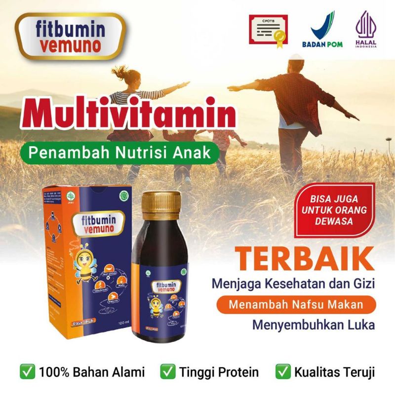 

FITBUMIN VEMUNO NUTRISI ANAK MADU & IKAN GABUS