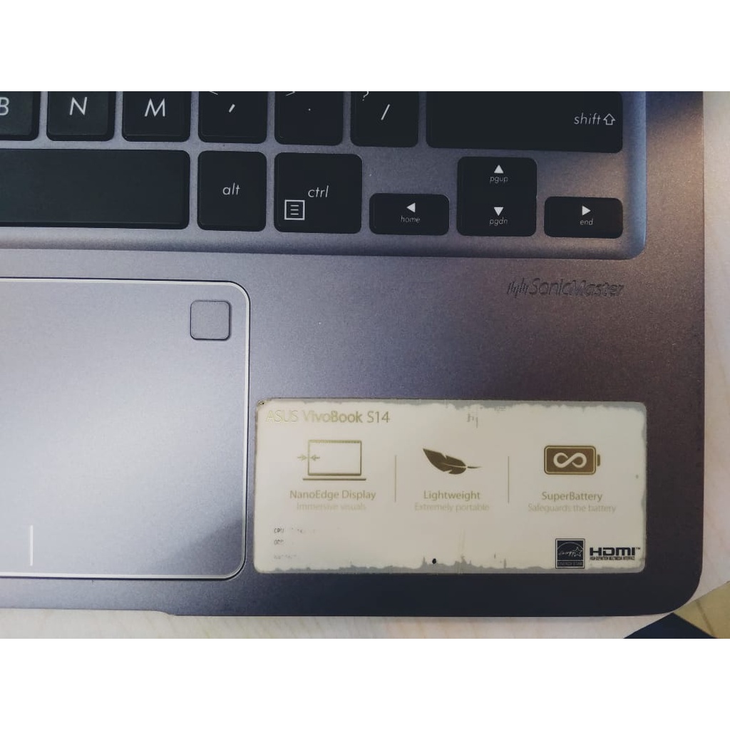 SECOND - ASUS VIVOBOOK S410U - I5 8250U 8GB 128GB 14FHD W10 + OHS
