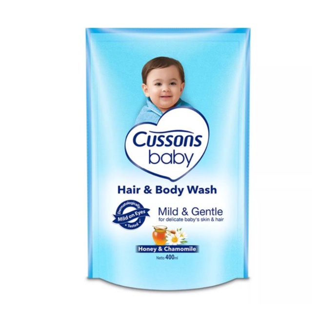 Cussons Baby Milk Bath / Happy Fresh 400ml