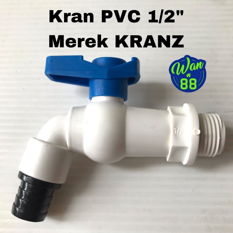 Kran Tembok PVC 1/2” KP-04 Kranz