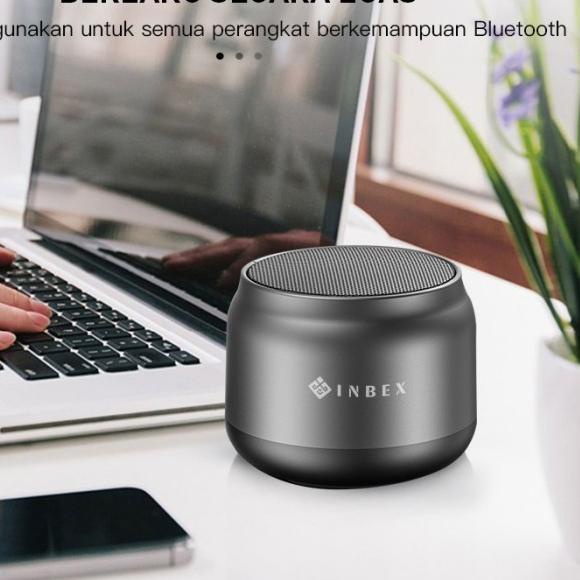 INBEX Bluetooth Speaker Built-in-Mic TWS Handsfree Bass Stereo Call
