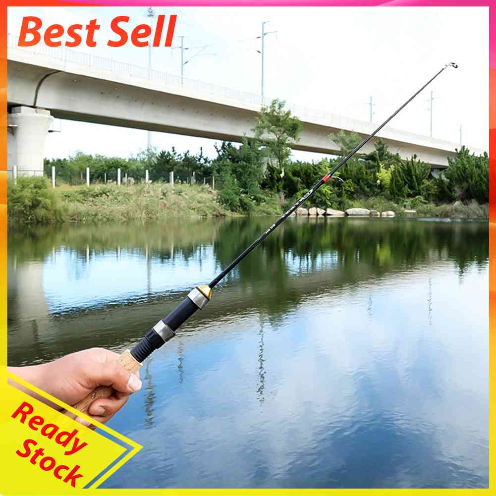 Joran Pancing Teleskopik Mini 60cm Untuk Memancing Di Es / Sungai / Musim Dingin