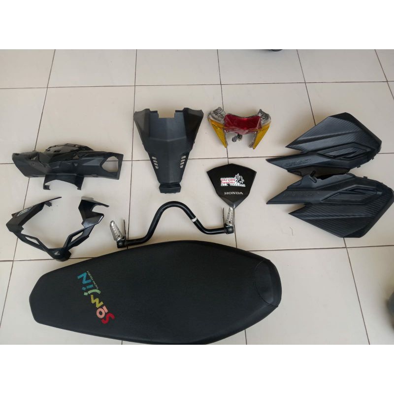 part cover body onderdil original motor vario 125 LED dan 125 old