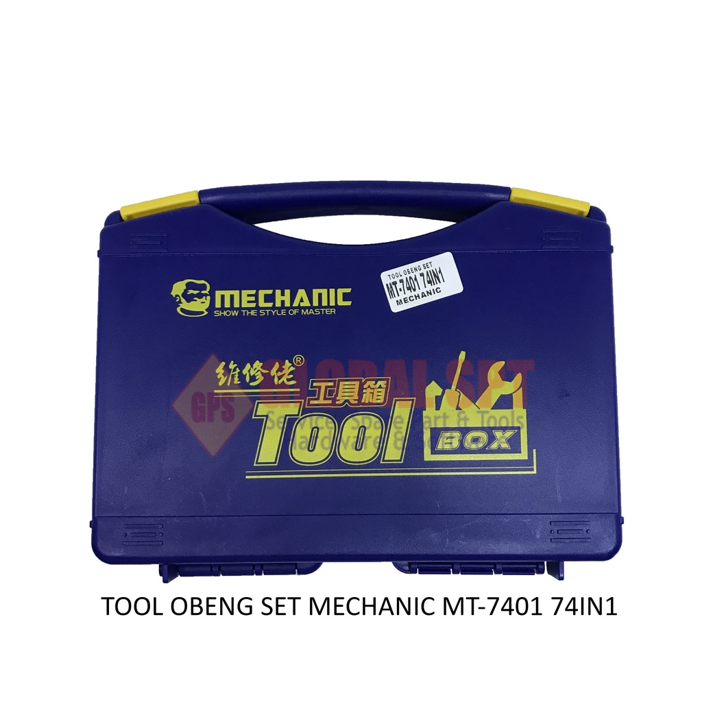 TOOL OBENG SET MECHANIC MT-7401 74IN1 / TOOLS