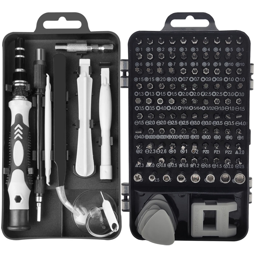 Obeng Set 115 In 1 Profesional Tool 100 Mata Obeng Set Dan Perlengkapannya RANDOM