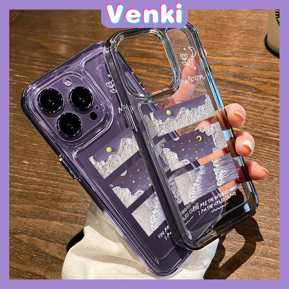 iPhone Case HD Acrylic High Quality Hard Case Metal Button Protection Camera Shockproof Painting Moon Compatible For iPhone 14 Pro Max 13 Pro Max 12 Pro Max 11 Pro Max xr xs max