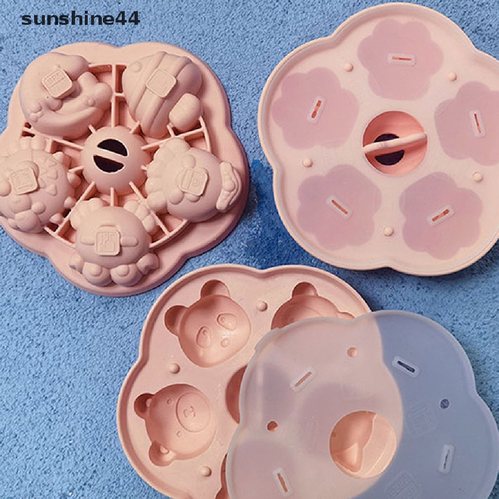 Sunshine 1Pc Cetakan Kue Bentuk Bayi Bahan Silikon