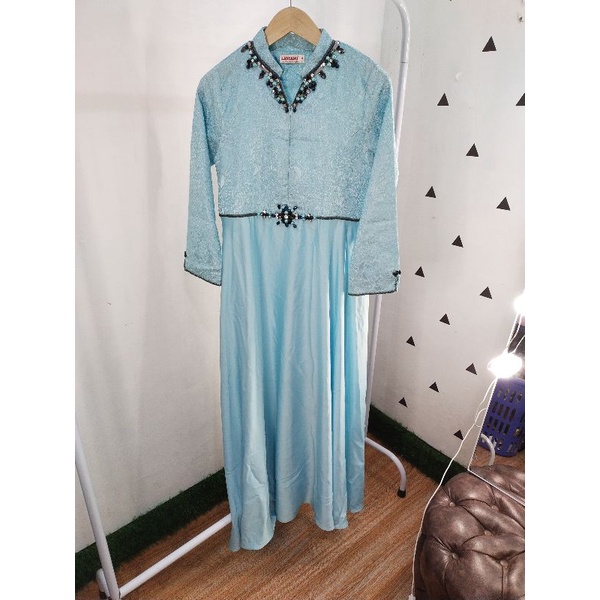 Reyel Kode PL Gamis mewah gamis pesta gamis lebaran