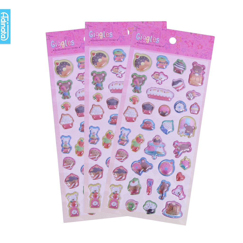 

Giggles Sticker Puffy 2250-6186