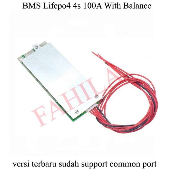 Bms Lifepo4 4s 100A 3.2v With Balance