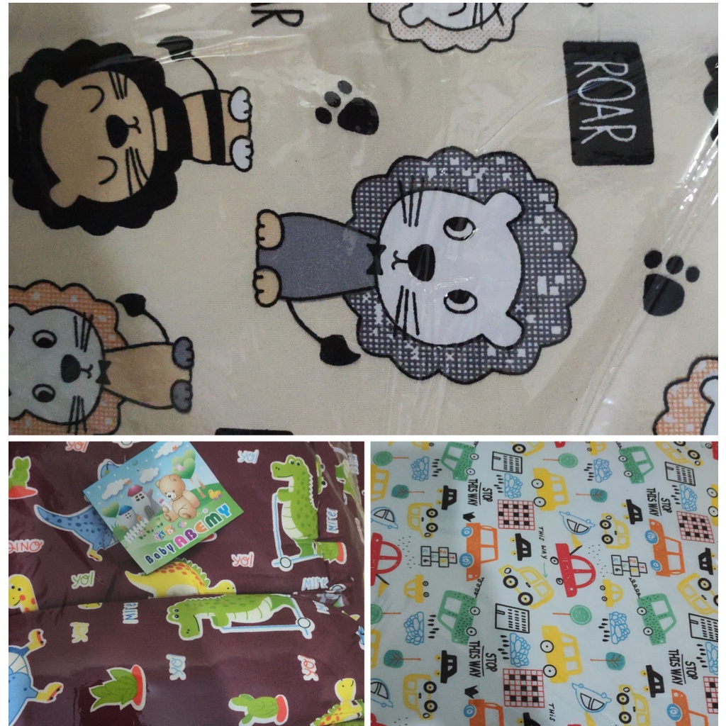 1PC Kasur Bayi Set / Bantal + Guling / Kasur Lipat Size 75 x 50 cm Mini Bantal Guling Bayi Boneka