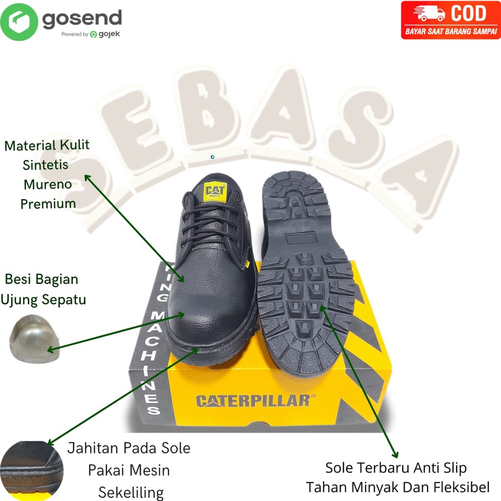 sepatu safety pelindu sepatu kerja