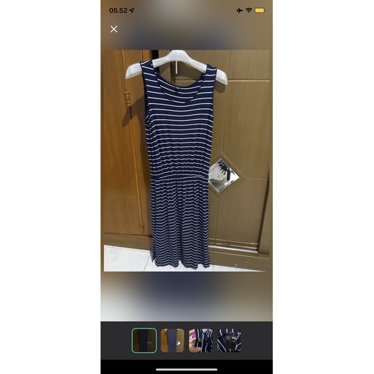 T-shirt Dress Salur Uniqlo
