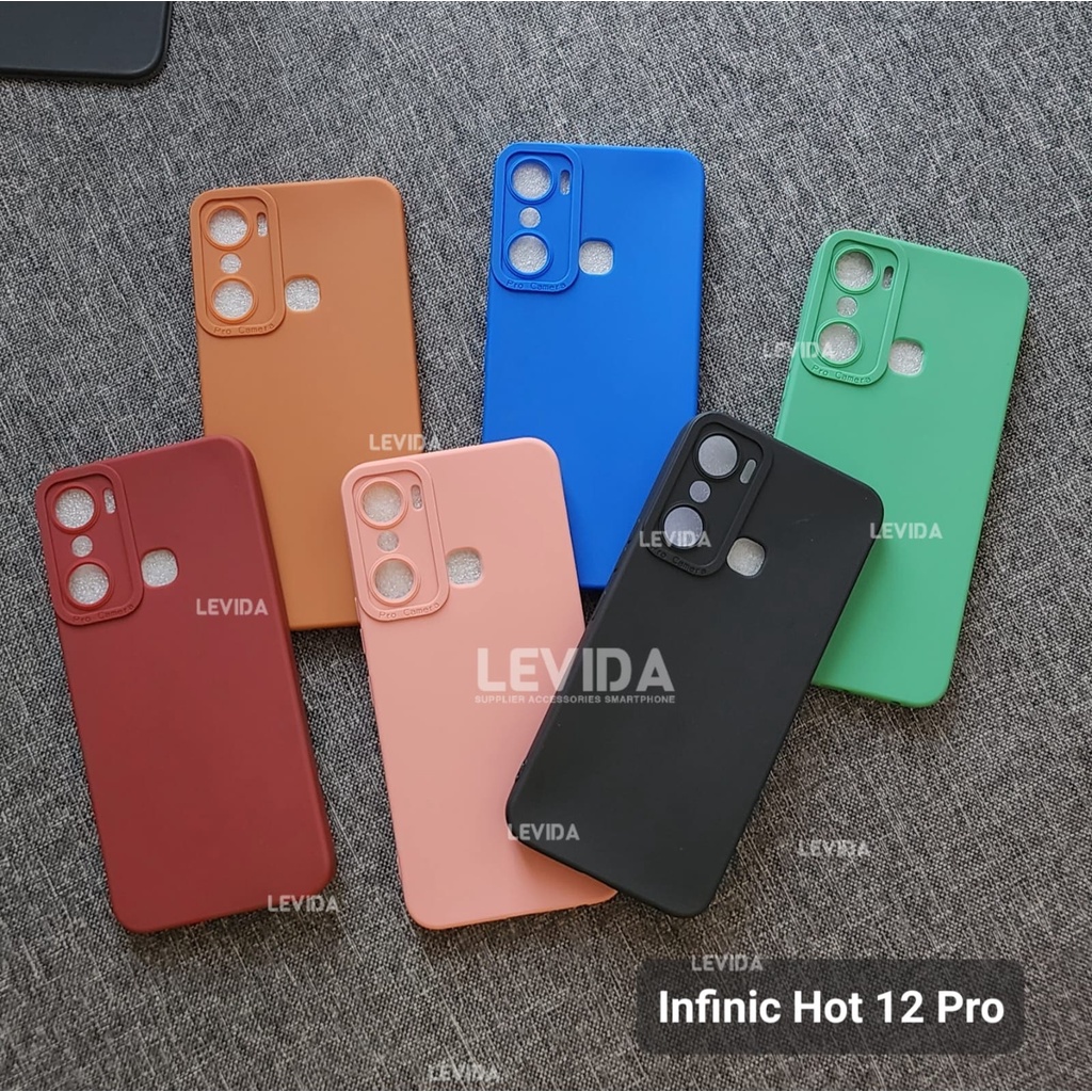 Infinix Hot 12 Pro Case Pro Camera Softcase Infinix Hot 12 Pro