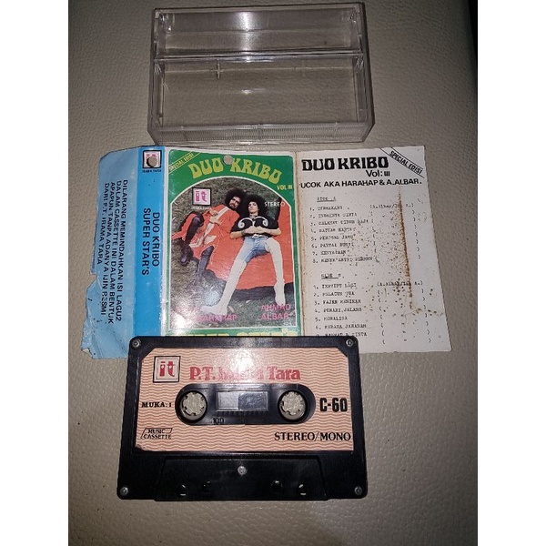 Kaset Pita Duo Kribo Vol 3 Achmad Albar Ucok AKA Harahap