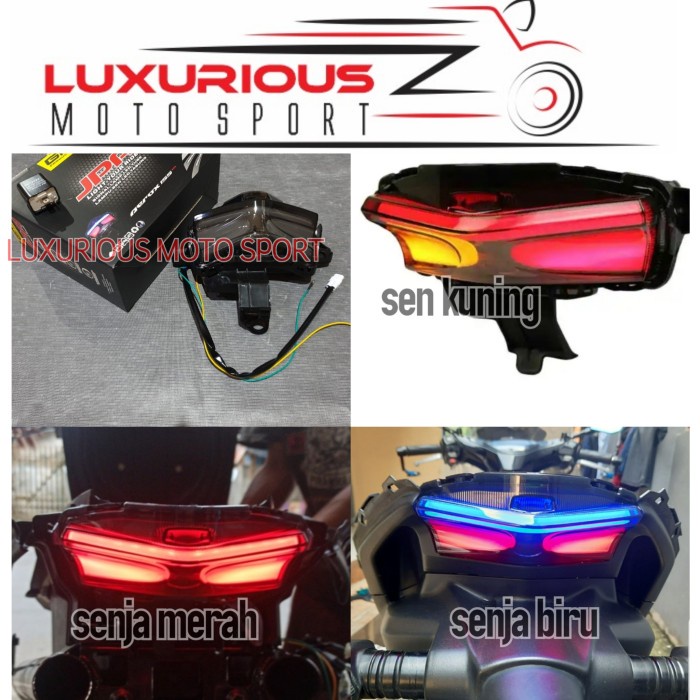 lampu stop jpa aerox155 lampu stoplamp belakang aerox lampu rem aerox