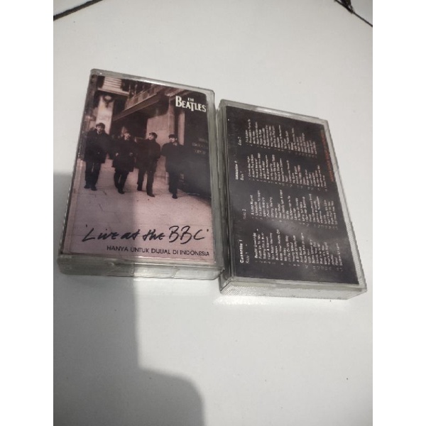 kaset pita the beatles / live at the bbc 1&2