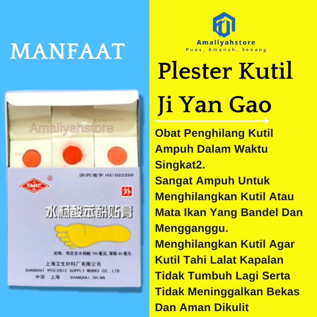 Plester Mata Ikan Obat Kapalan Kutil Dan Mata Ikan Di Kaki Tangan Leher Plester Ji Yan Gao Hansaplast Mata Ikan Untuk Penghilang Tahi Lalat Ampuh Skin Tag Remover Cream Permanen