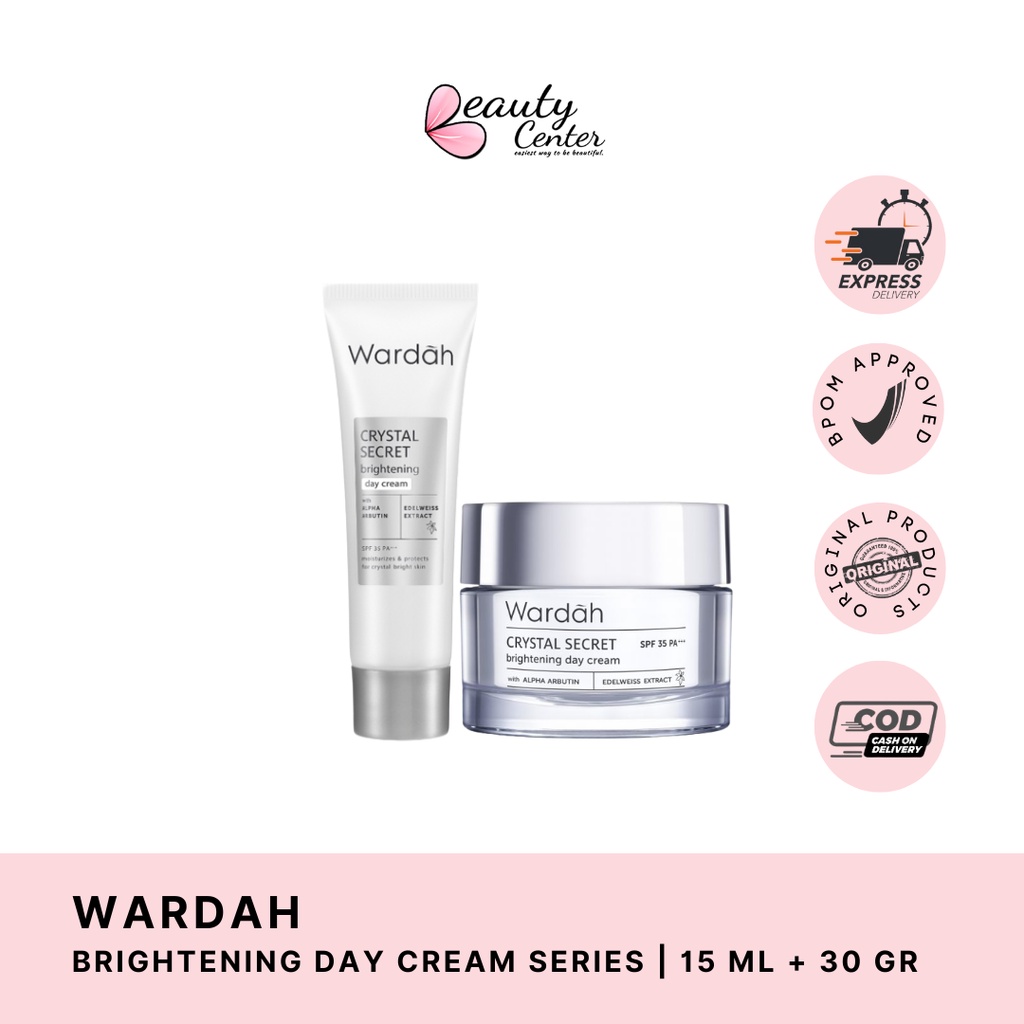 WARDAH Crystal Secret Brightening Day Cream / Krim Pagi [BPOM]
