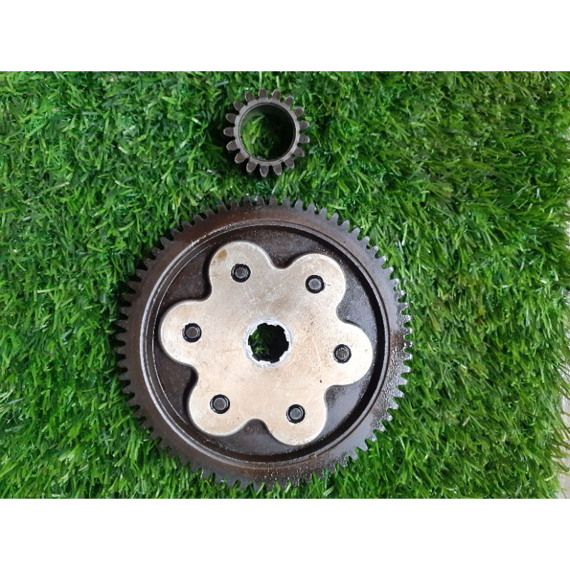 penyon gigi primer sekunder drafgear ronsel roda gila supercup c800 c70 c700