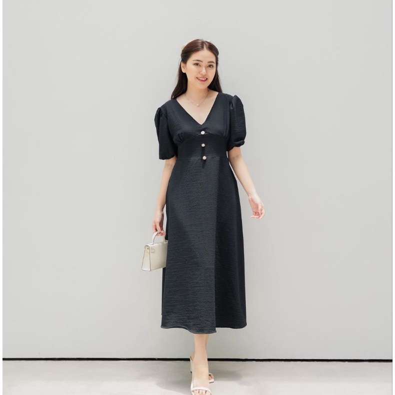 Dress pearl  krinckle/princes dress/dress ala Korea/Korea dres/koreadress/dress/dres/