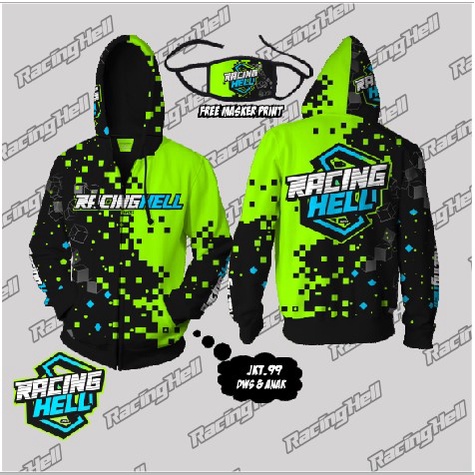Jacket Anak Harian | Jacket Motor Anak Racinghell