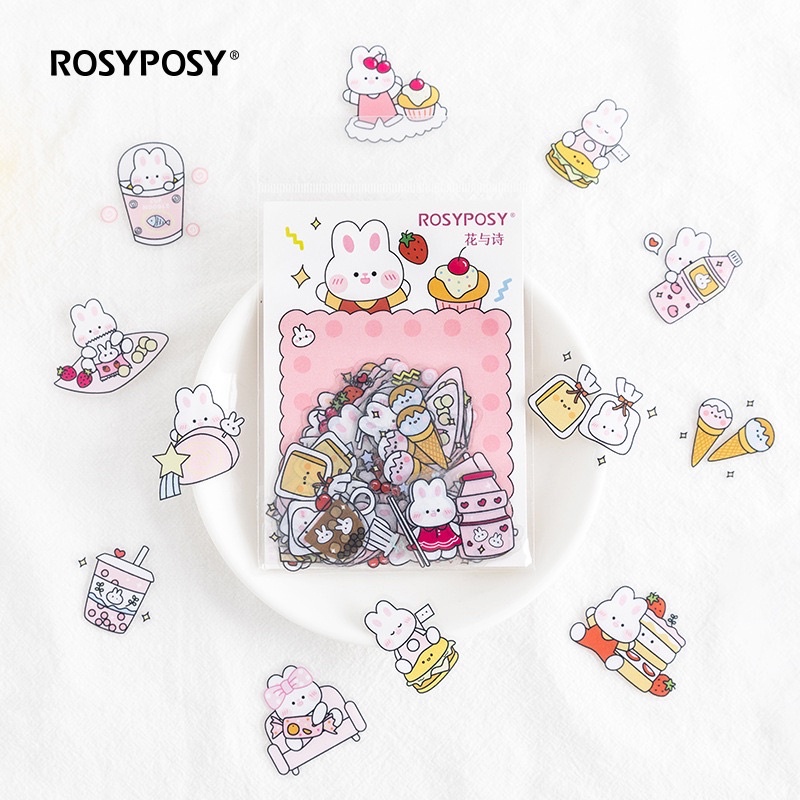 

BLANJA.ids ROSYPOSY Sticker stiker tumbler 2d pet sticker termos laptop hp notebook cute lucu viral/ stiker anak dewasa