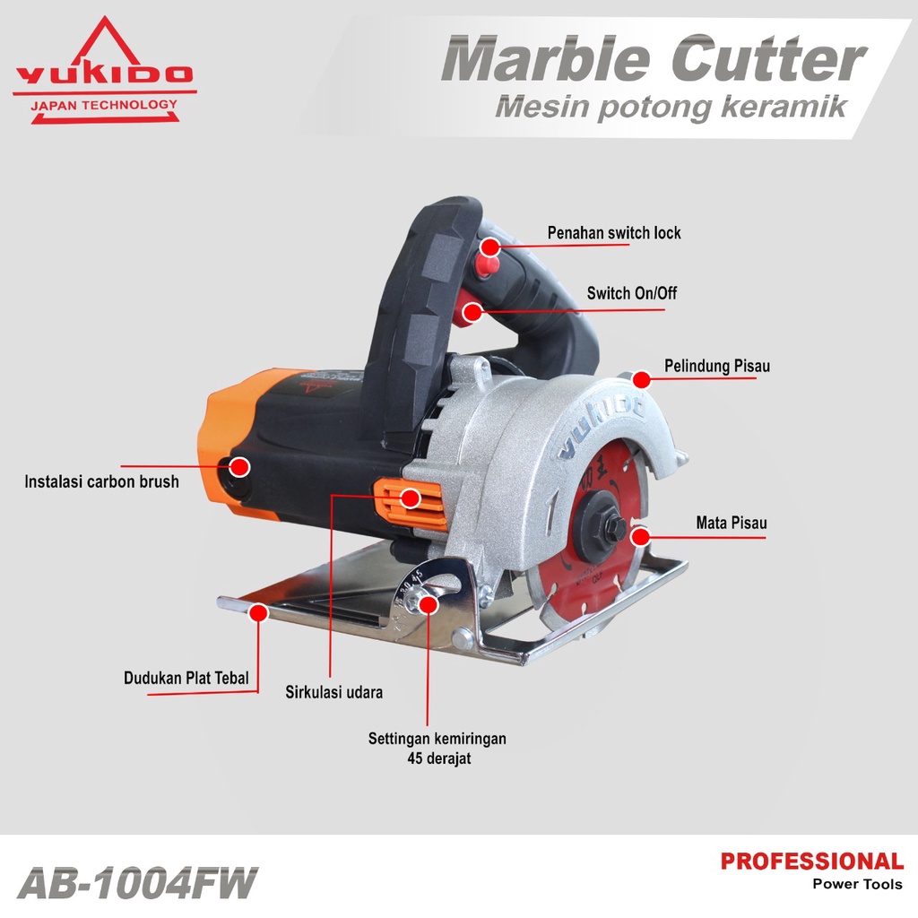 Mesin Potong Keramik Granit Marble Cutter 4 Inc Cocok Buat Potong Keramik Granit Aci