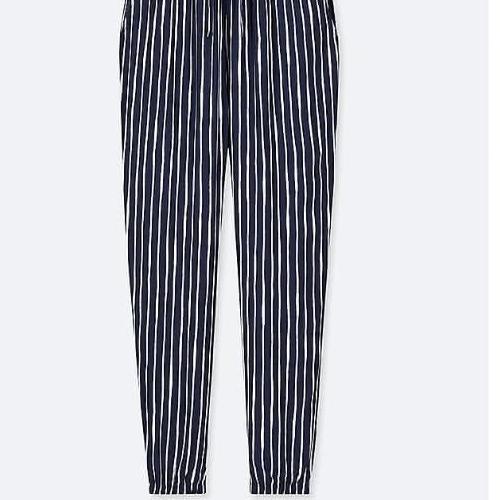 UNIQLO DRAPE PANTS / JOGGER PANTS / CELANA UNIQLO [ORIGINAL] - L Ungu