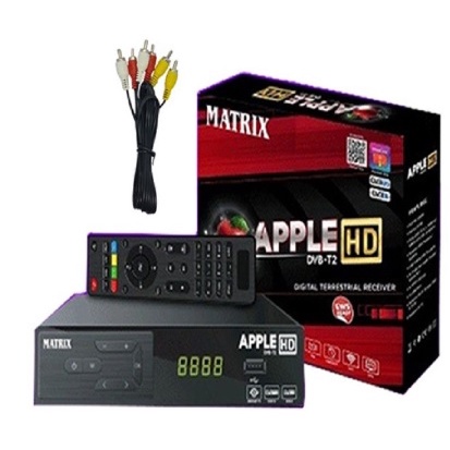 SET TOP BOX TV DIGITAL MATRIX DVB T2 APPLE HD EWS