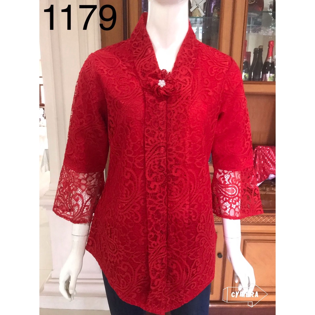 1179 kebaya kartini full brukat alexuez premium/kebaya encim brukat